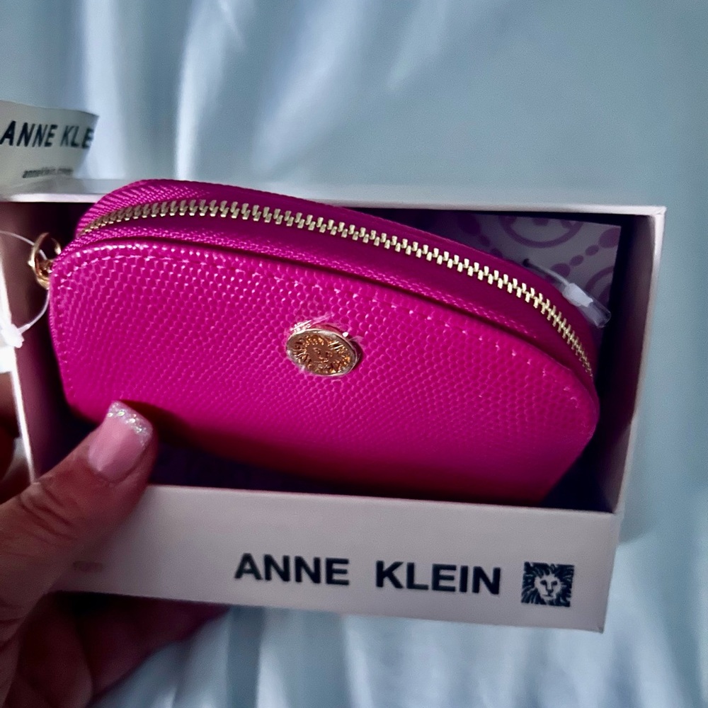 Anne Klein Card Case - Hot Pink